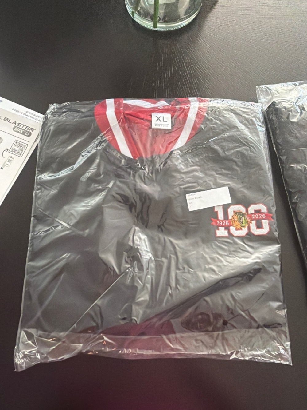 100 year Blackhawks commemorative jacket